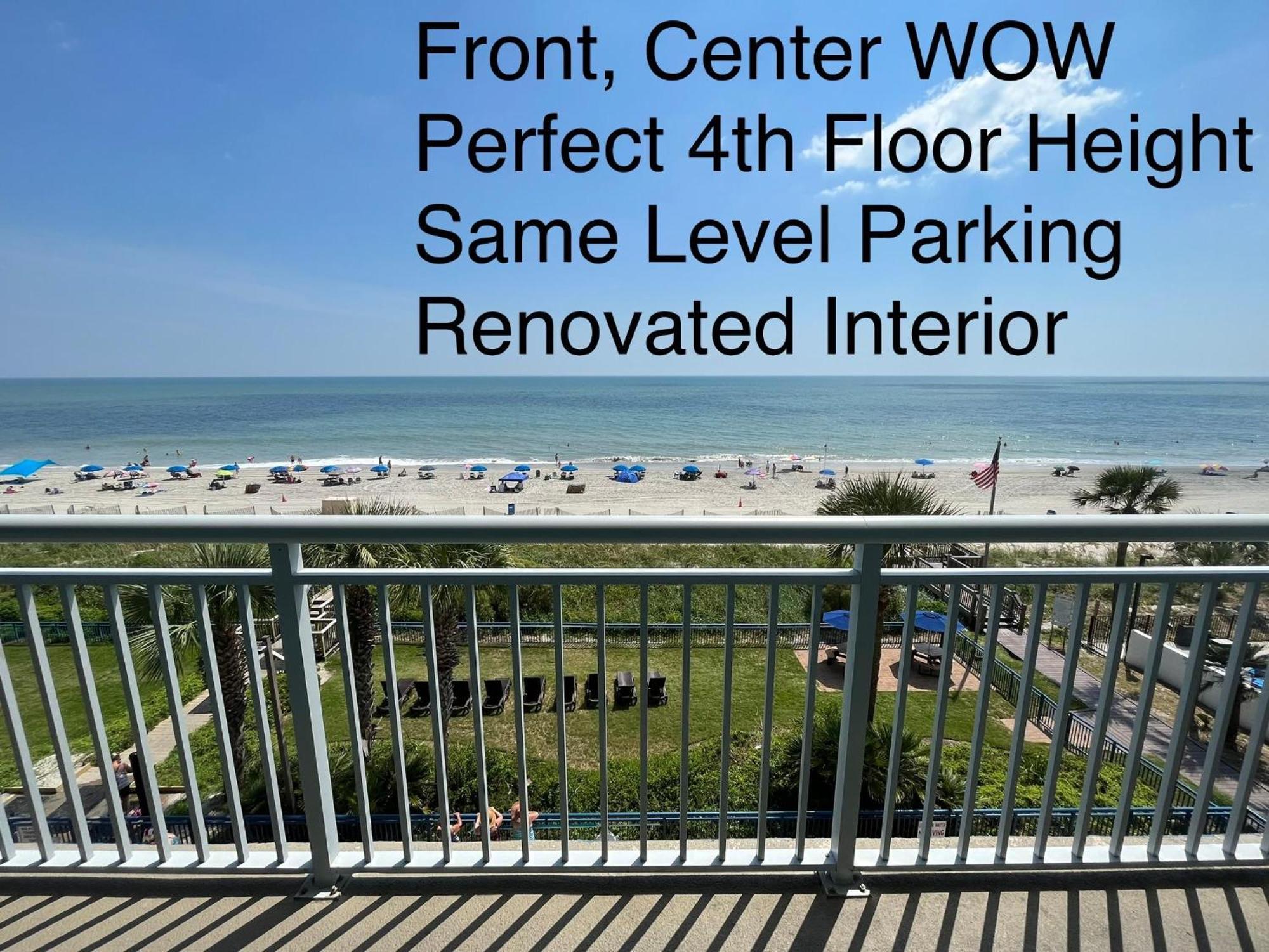 2007 S Ocean Blvd, 0406 - Ocean Front Sleeps 10 Villa Myrtle Beach Kültér fotó